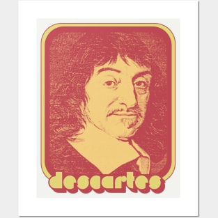 Descartes // Retro Aesthetic Fan Art Design Posters and Art